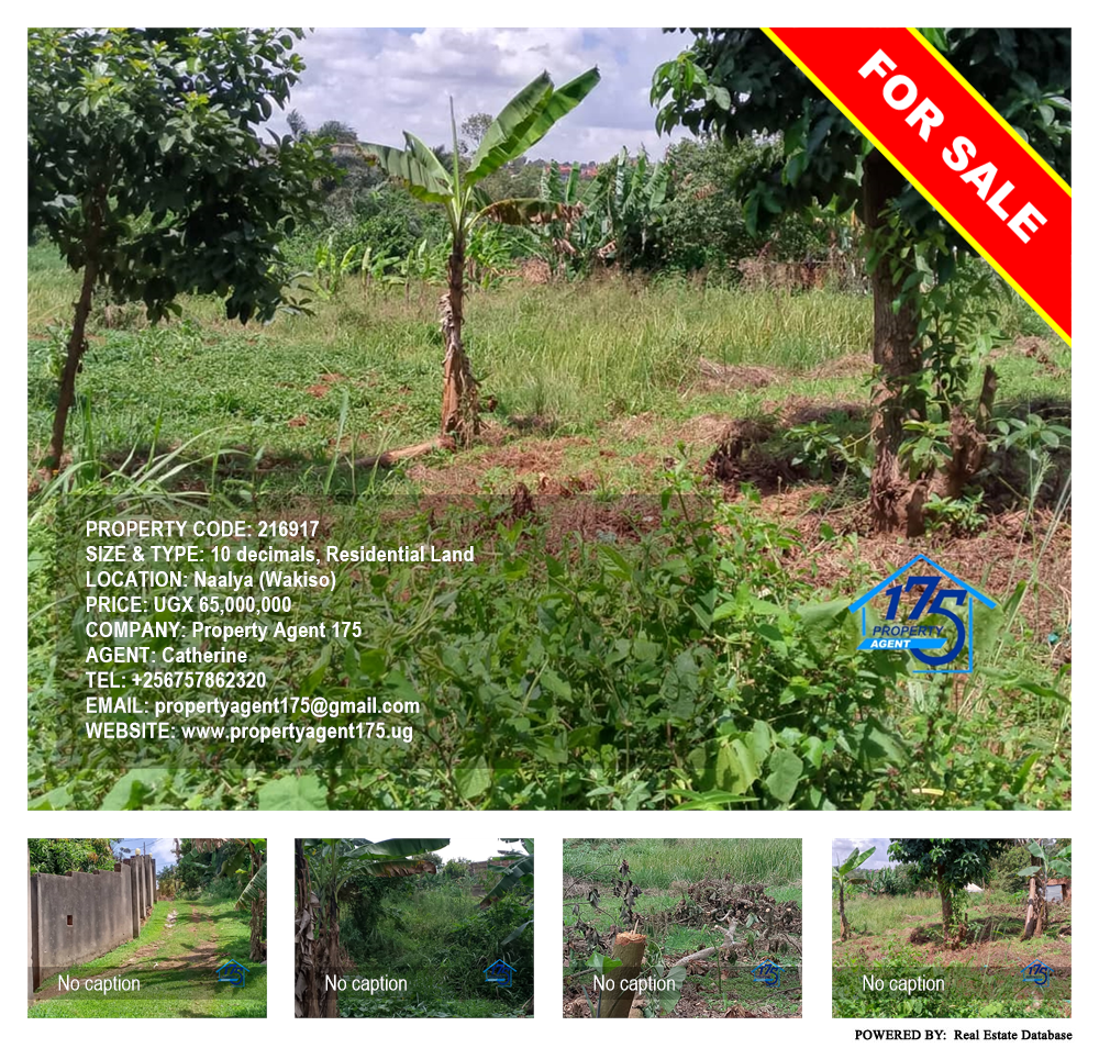 Residential Land  for sale in Naalya Wakiso Uganda, code: 216917