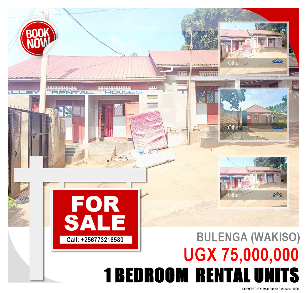 1 bedroom Rental units  for sale in Bulenga Wakiso Uganda, code: 216931