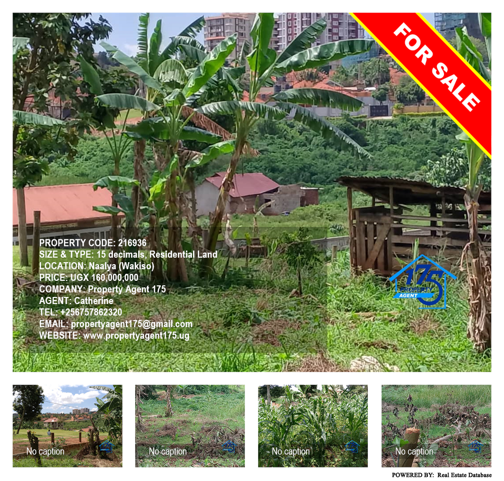 Residential Land  for sale in Naalya Wakiso Uganda, code: 216936