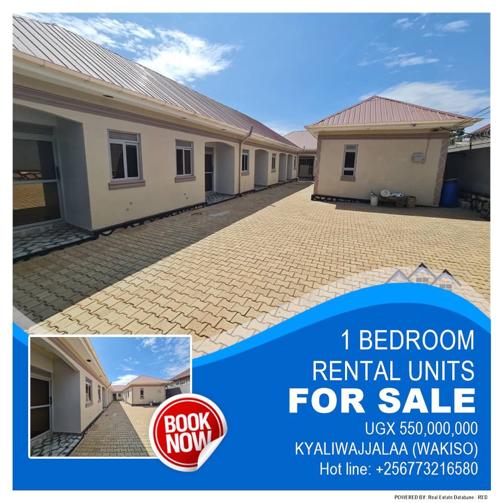 1 bedroom Rental units  for sale in Kyaliwajjalaa Wakiso Uganda, code: 216942