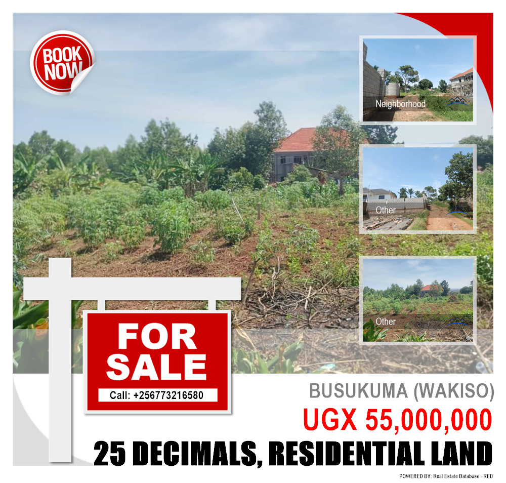 Residential Land  for sale in Busukuma Wakiso Uganda, code: 217003