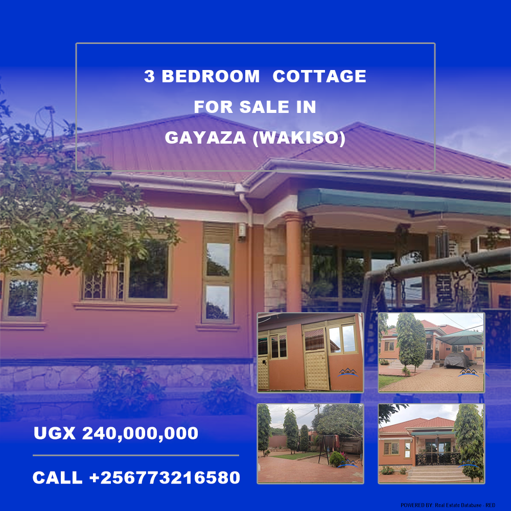 3 bedroom Cottage  for sale in Gayaza Wakiso Uganda, code: 217036