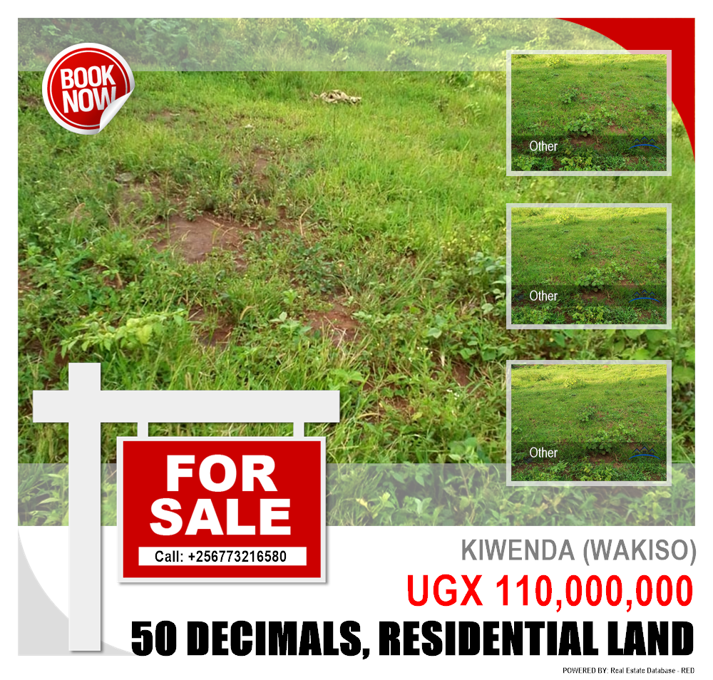 Residential Land  for sale in Kiwenda Wakiso Uganda, code: 217038