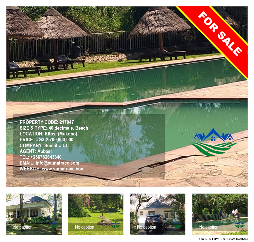 Beach  for sale in Kitosi Mukono Uganda, code: 217047