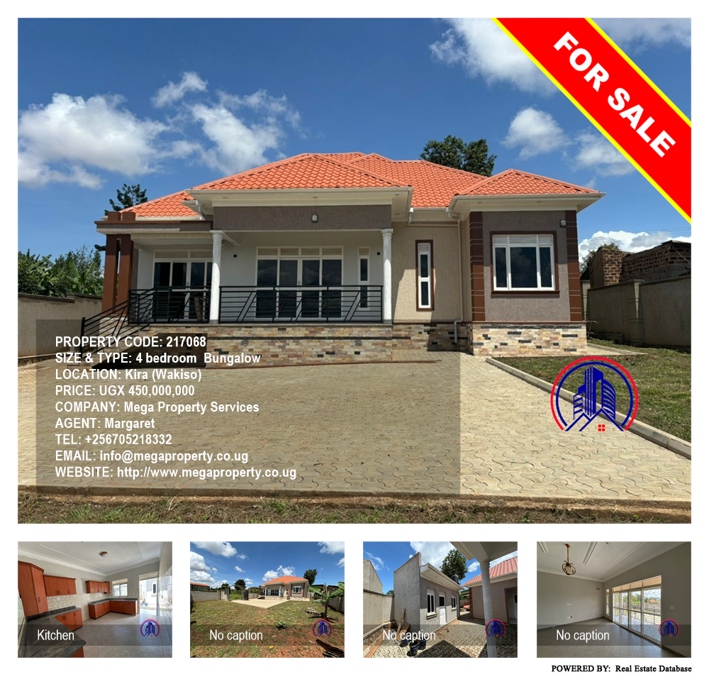 4 bedroom Bungalow  for sale in Kira Wakiso Uganda, code: 217068