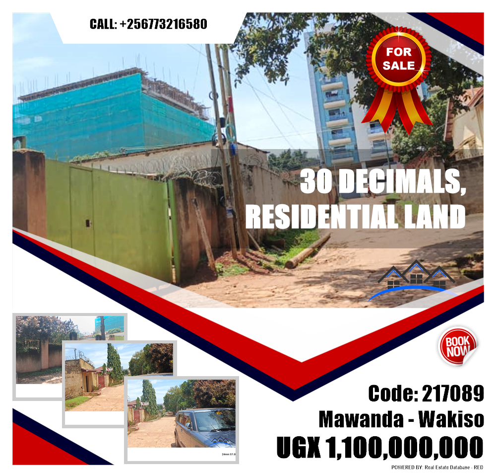 Residential Land  for sale in Mawanda Wakiso Uganda, code: 217089