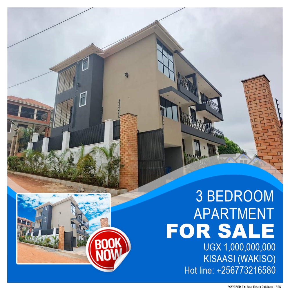 3 bedroom Apartment  for sale in Kisaasi Wakiso Uganda, code: 217105