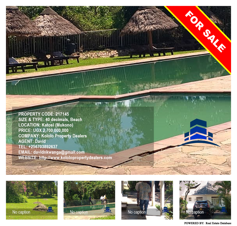 Beach  for sale in Katosi Mukono Uganda, code: 217145