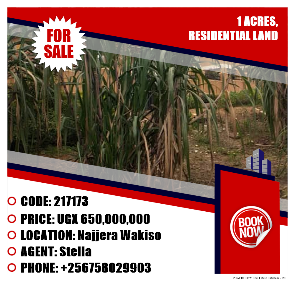 Residential Land  for sale in Najjera Wakiso Uganda, code: 217173