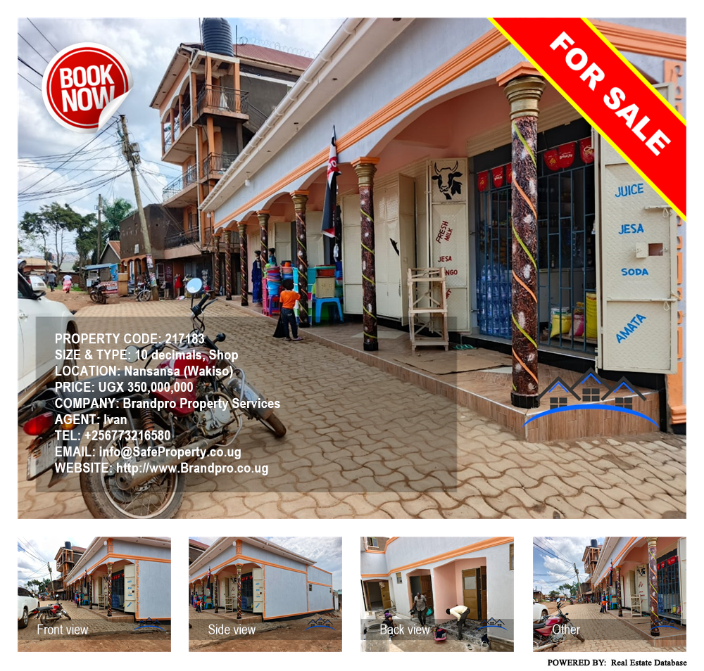 Shop  for sale in Nansansa Wakiso Uganda, code: 217183