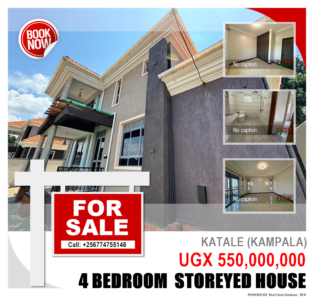 4 bedroom Storeyed house  for sale in Katale Kampala Uganda, code: 217219