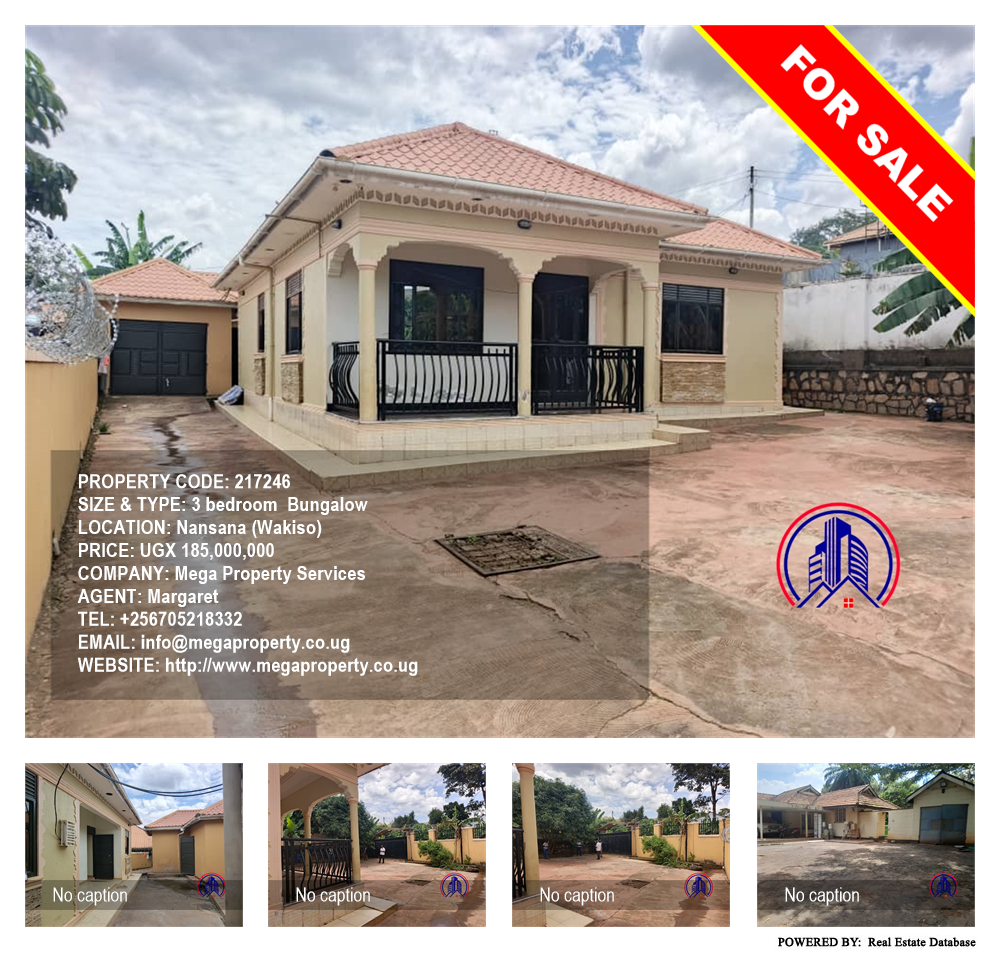 3 bedroom Bungalow  for sale in Nansana Wakiso Uganda, code: 217246