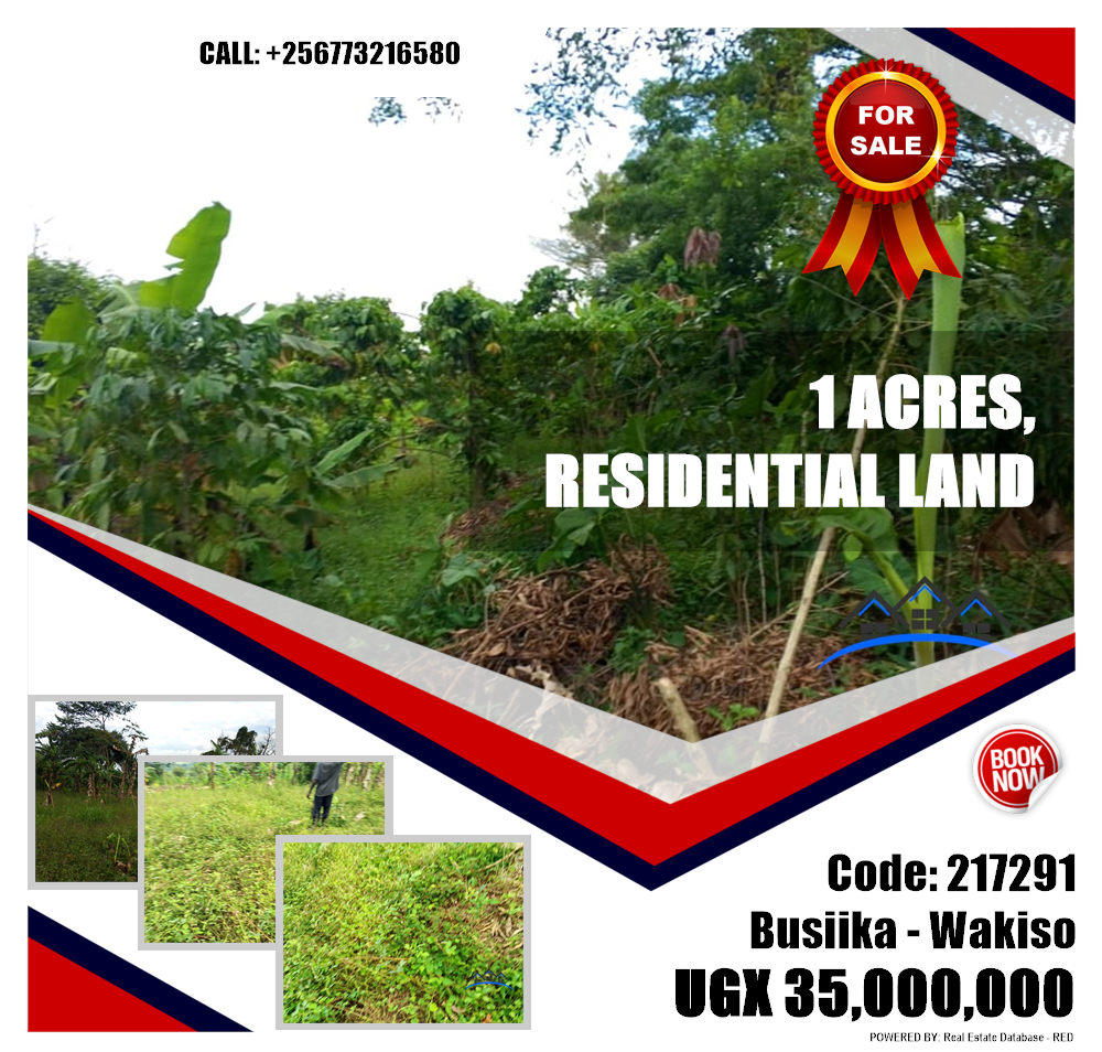 Residential Land  for sale in Busiika Wakiso Uganda, code: 217291