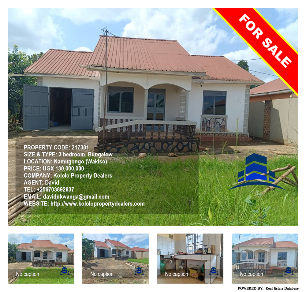 3 bedroom Bungalow  for sale in Namugongo Wakiso Uganda, code: 217301