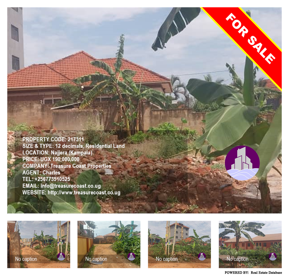 Residential Land  for sale in Najjera Kampala Uganda, code: 217311