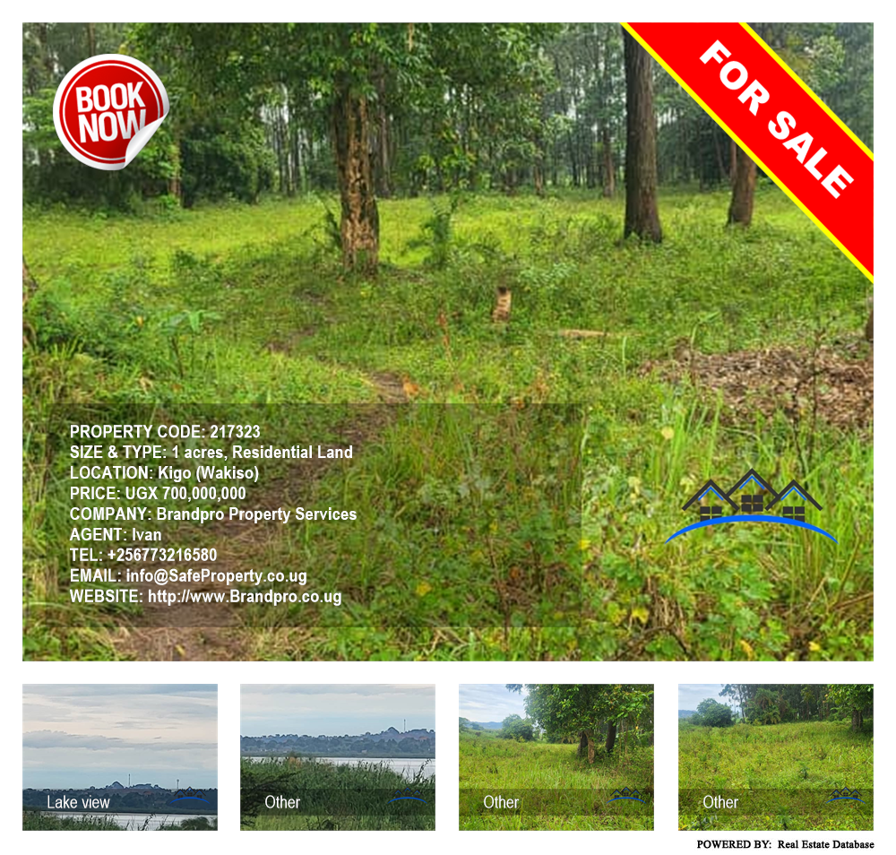 Residential Land  for sale in Kigo Wakiso Uganda, code: 217323