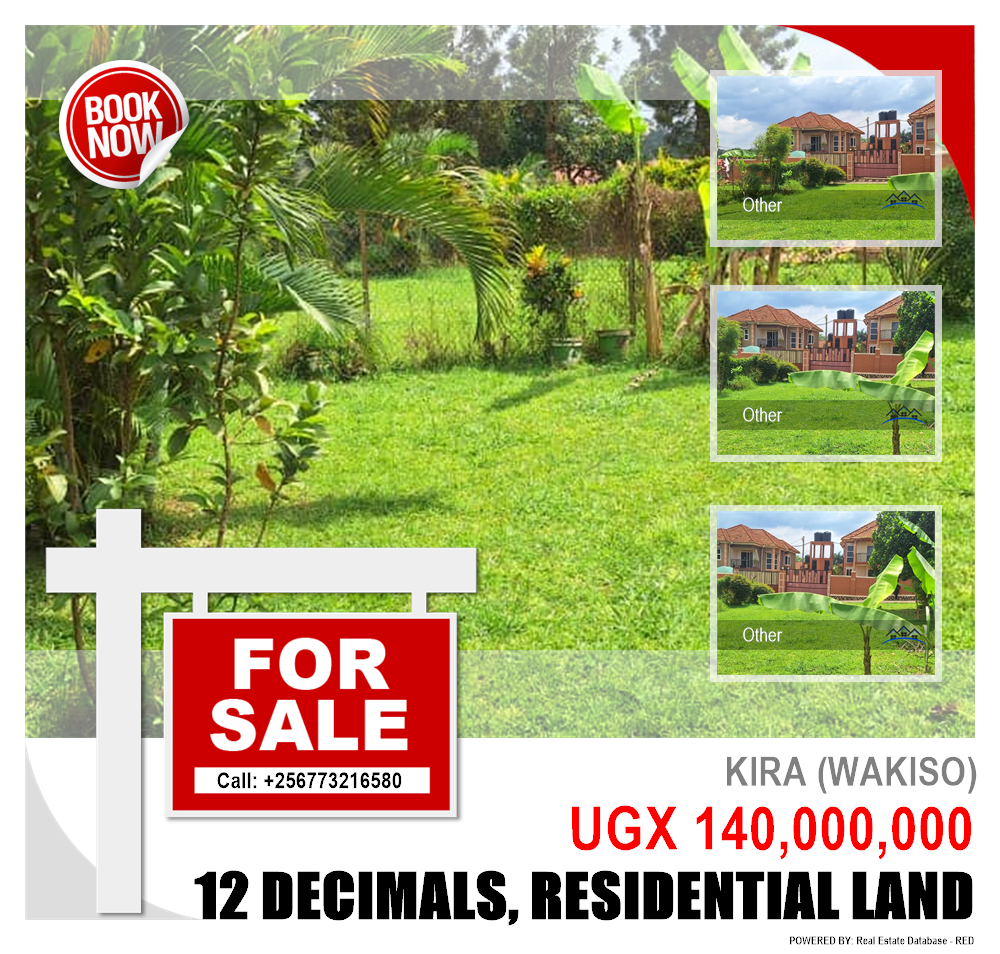 Residential Land  for sale in Kira Wakiso Uganda, code: 217331