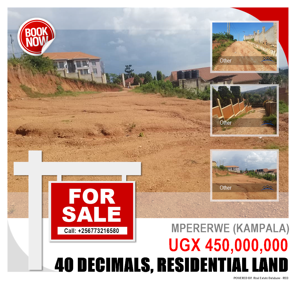 Residential Land  for sale in Mpererwe Kampala Uganda, code: 217362