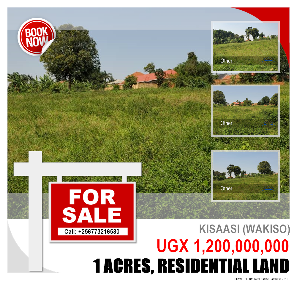 Residential Land  for sale in Kisaasi Wakiso Uganda, code: 217394