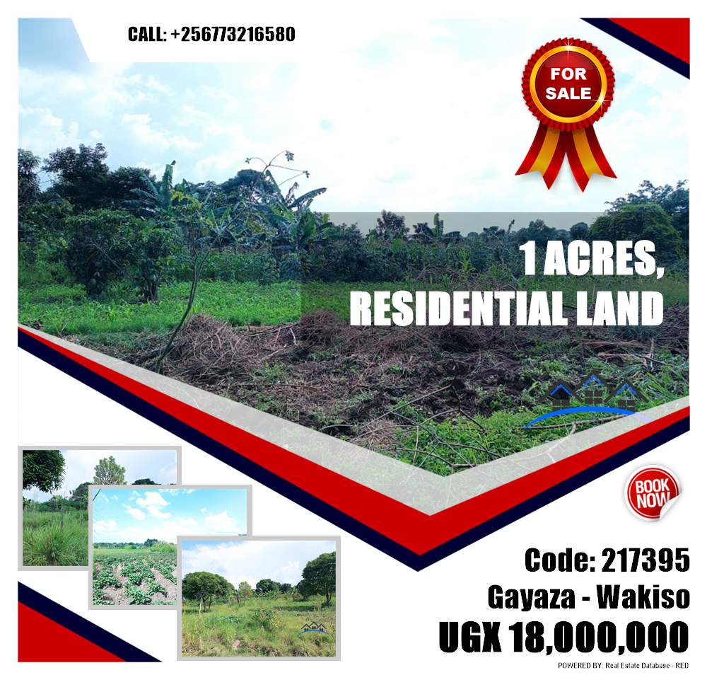 Residential Land  for sale in Gayaza Wakiso Uganda, code: 217395