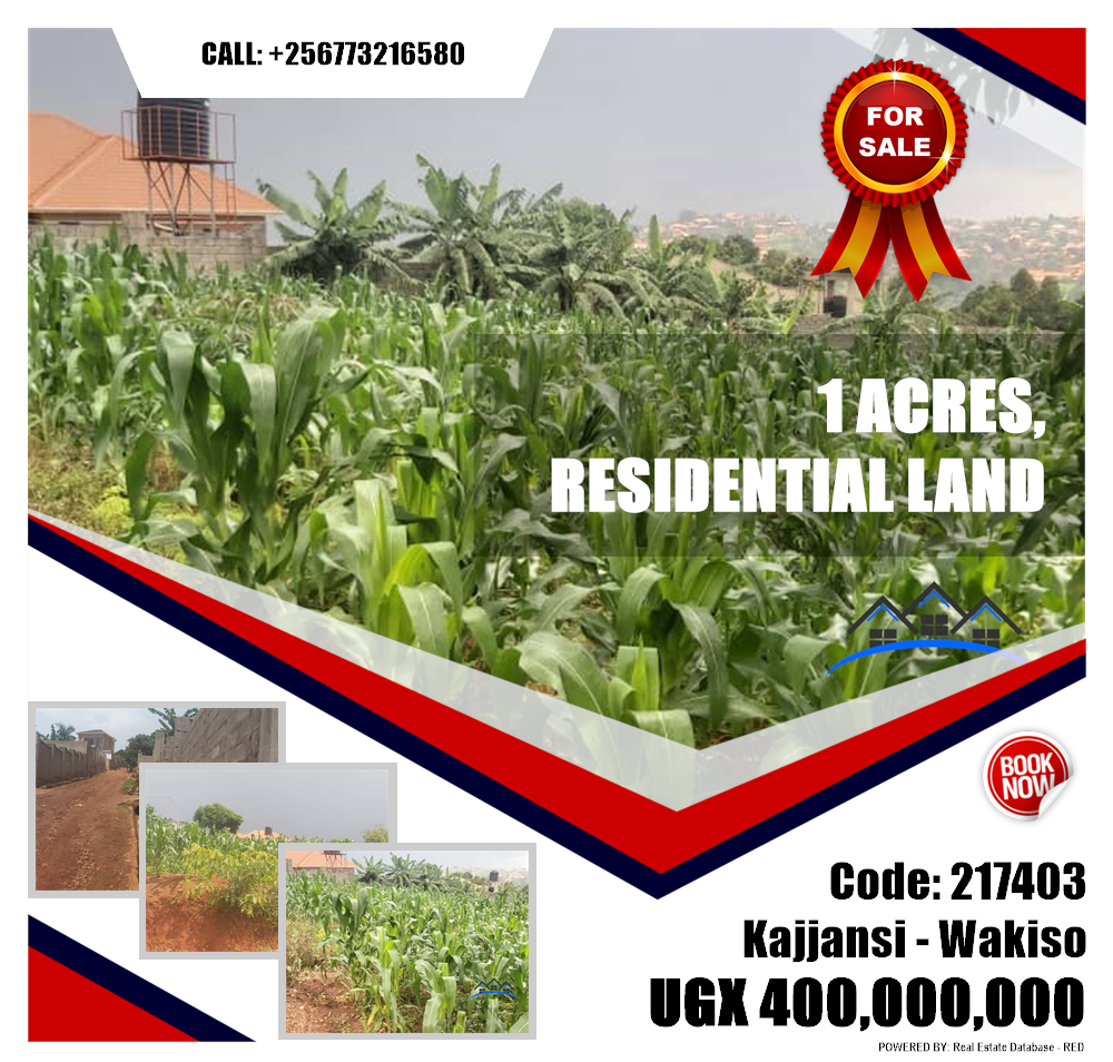 Residential Land  for sale in Kajjansi Wakiso Uganda, code: 217403