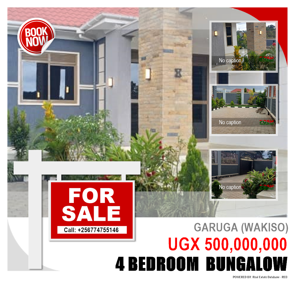 4 bedroom Bungalow  for sale in Garuga Wakiso Uganda, code: 217414