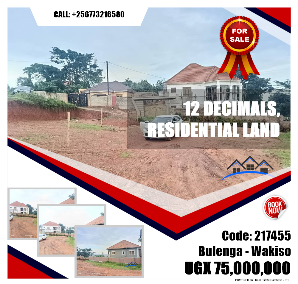 Residential Land  for sale in Bulenga Wakiso Uganda, code: 217455