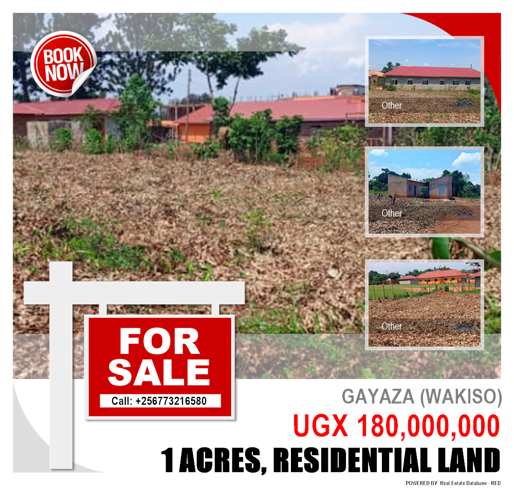 Residential Land  for sale in Gayaza Wakiso Uganda, code: 217467