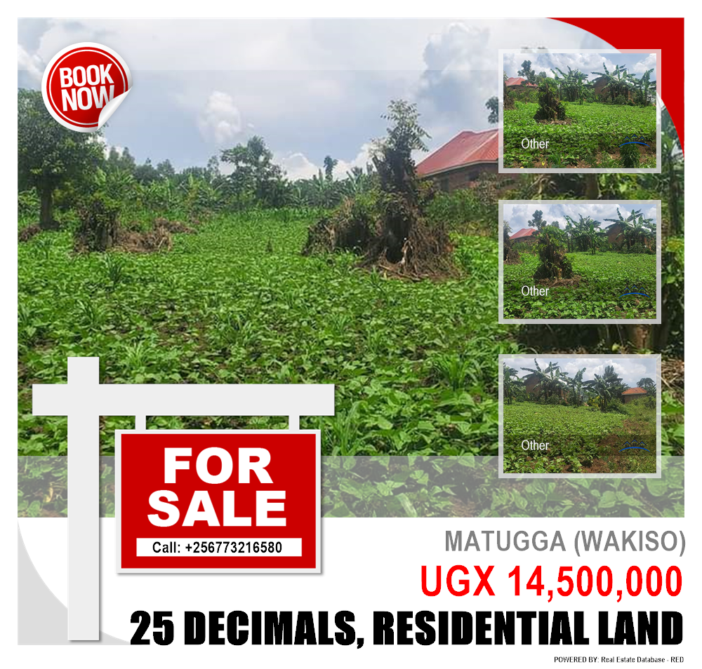 Residential Land  for sale in Matugga Wakiso Uganda, code: 217527