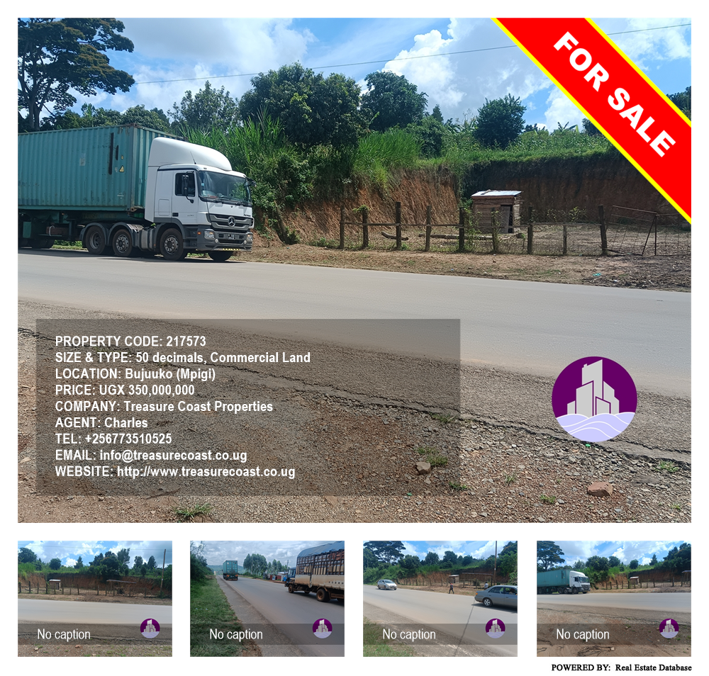 Commercial Land  for sale in Bujuuko Mpigi Uganda, code: 217573