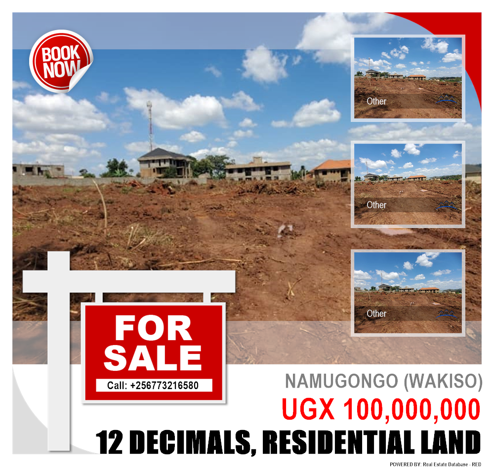 Residential Land  for sale in Namugongo Wakiso Uganda, code: 217603