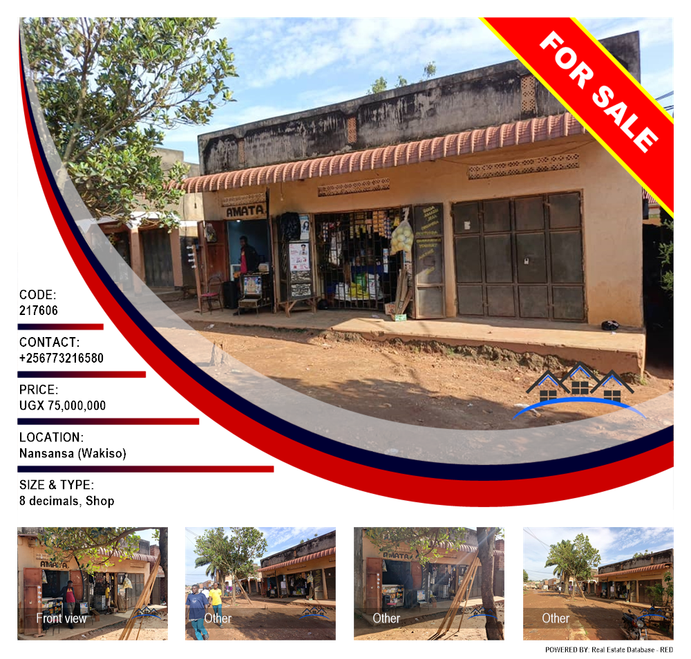 Shop  for sale in Nansansa Wakiso Uganda, code: 217606