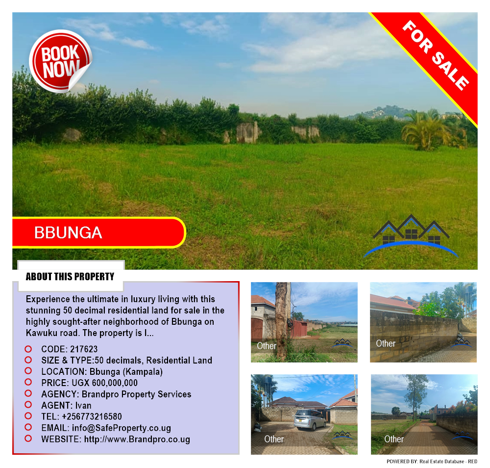 Residential Land  for sale in Bbunga Kampala Uganda, code: 217623