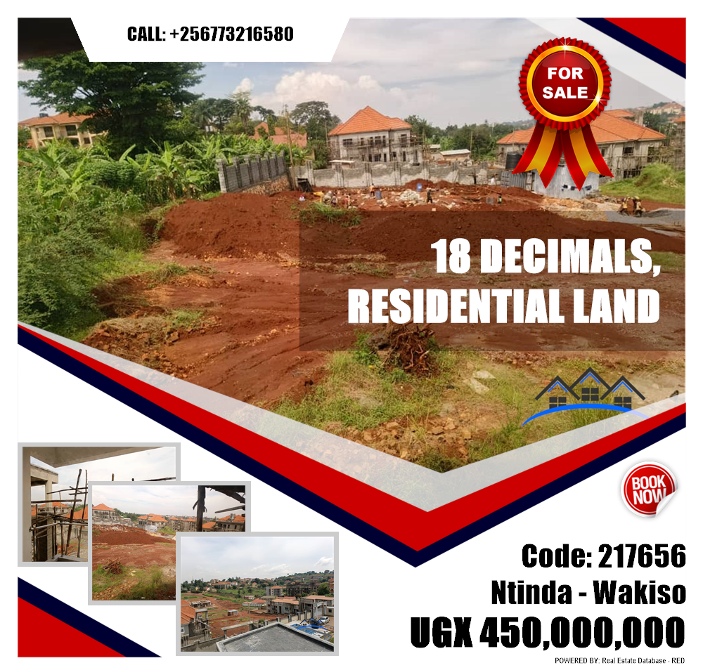 Residential Land  for sale in Ntinda Wakiso Uganda, code: 217656