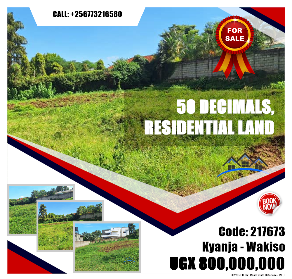 Residential Land  for sale in Kyanja Wakiso Uganda, code: 217673