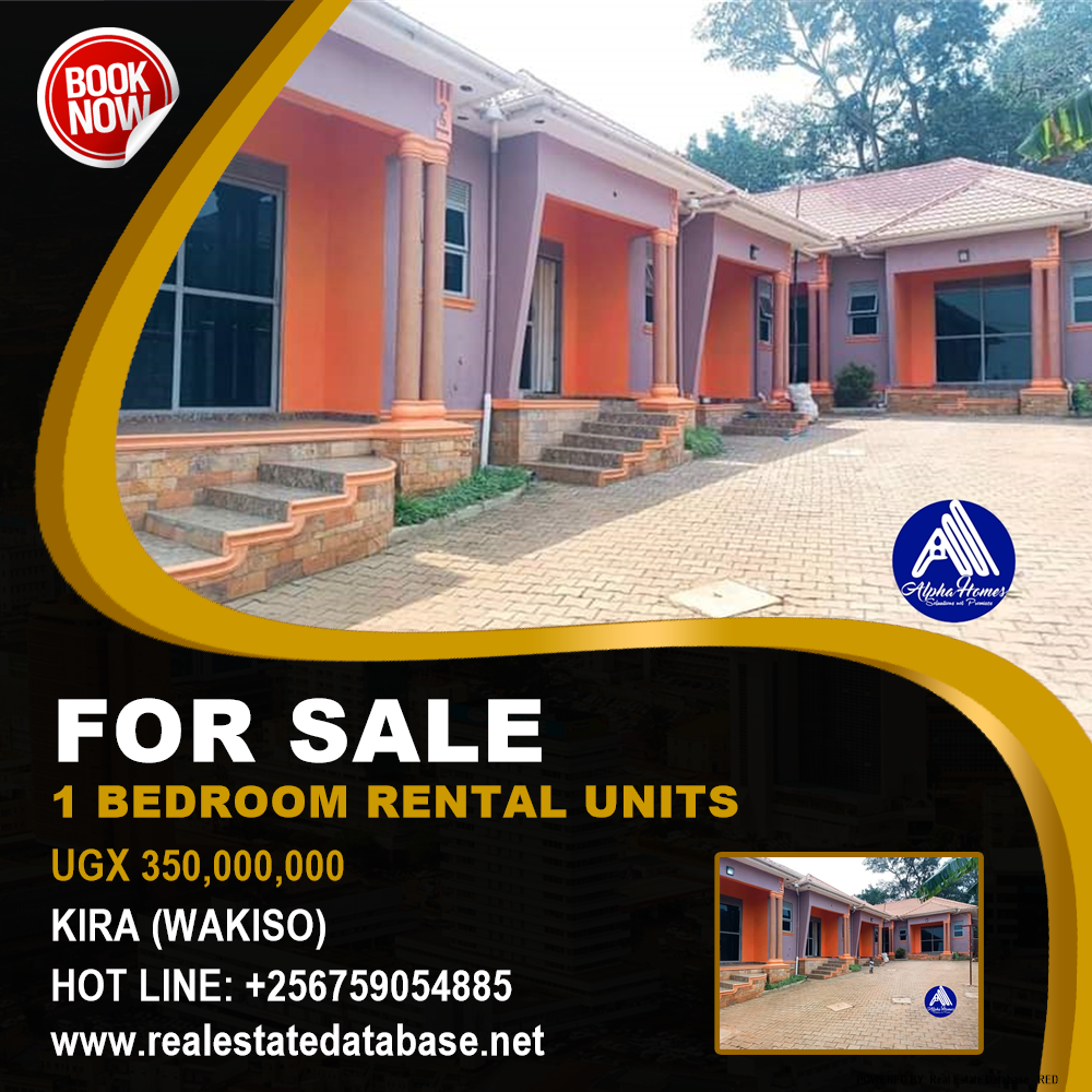 1 bedroom Rental units  for sale in Kira Wakiso Uganda, code: 217733