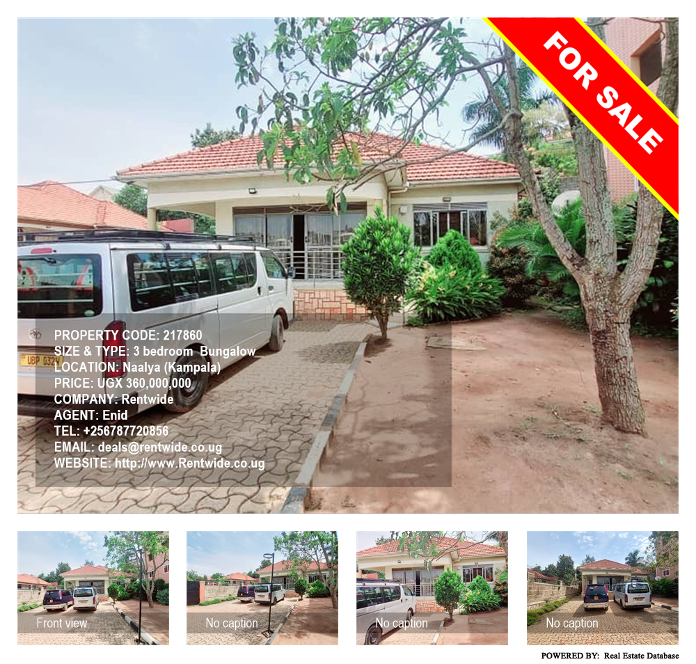 3 bedroom Bungalow  for sale in Naalya Kampala Uganda, code: 217860