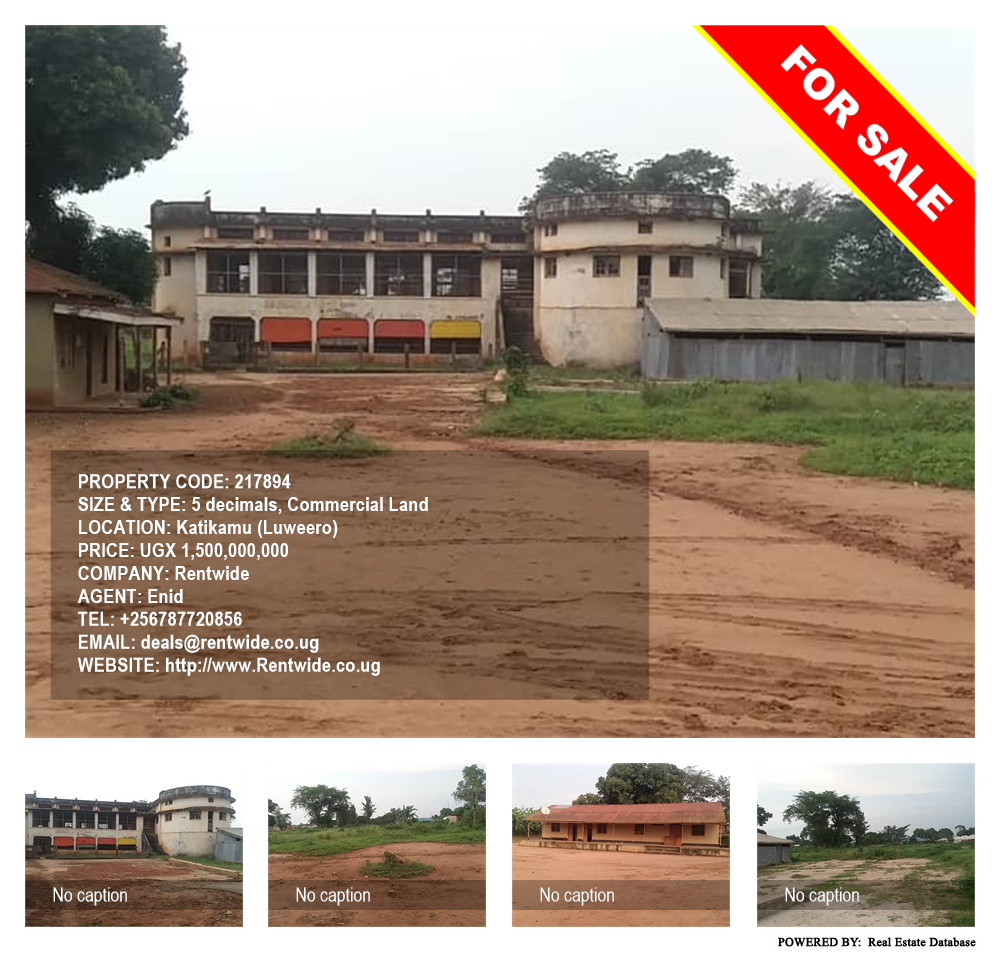 Commercial Land  for sale in Katikamu Luweero Uganda, code: 217894