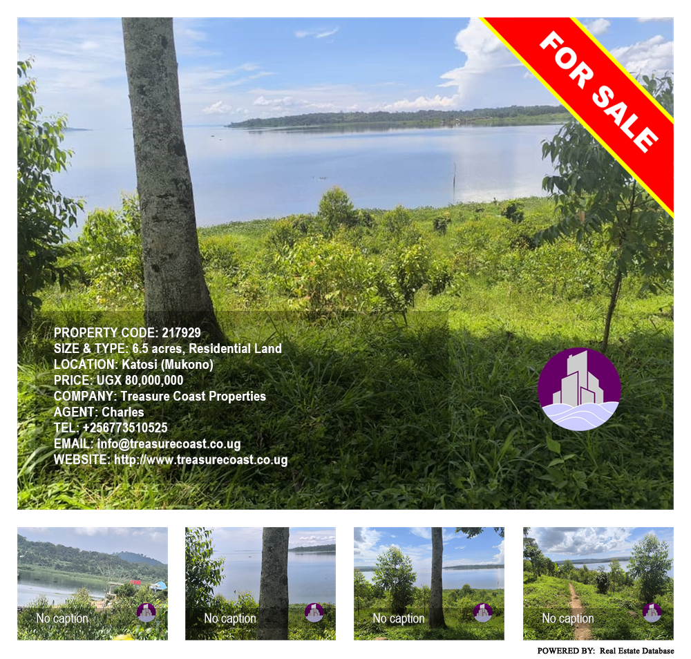 Residential Land  for sale in Katosi Mukono Uganda, code: 217929