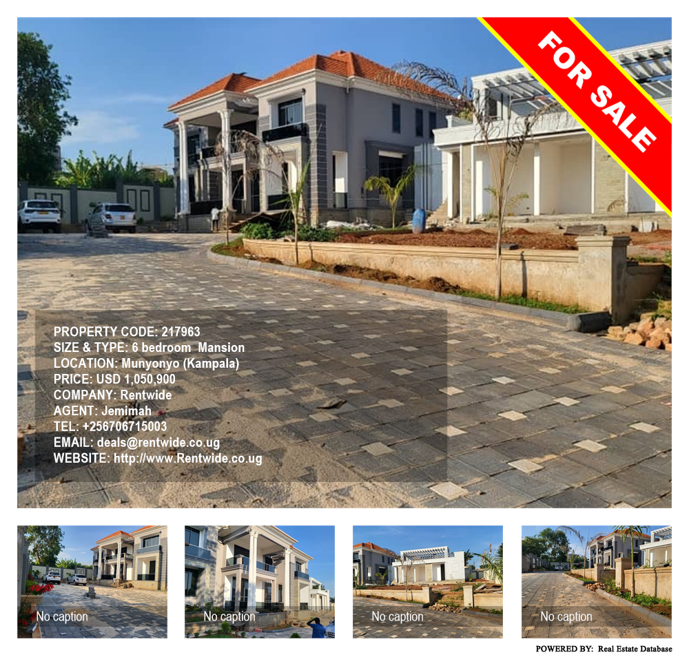 6 bedroom Mansion  for sale in Munyonyo Kampala Uganda, code: 217963