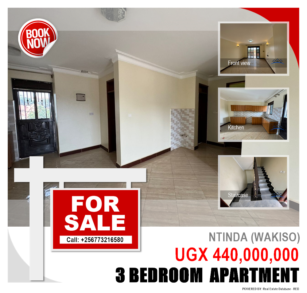 3 bedroom Apartment  for sale in Ntinda Wakiso Uganda, code: 218023