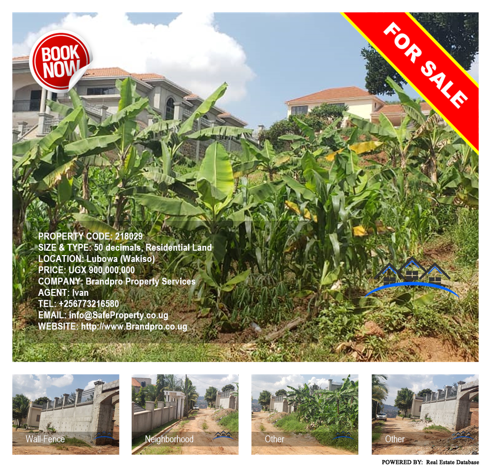 Residential Land  for sale in Lubowa Wakiso Uganda, code: 218029