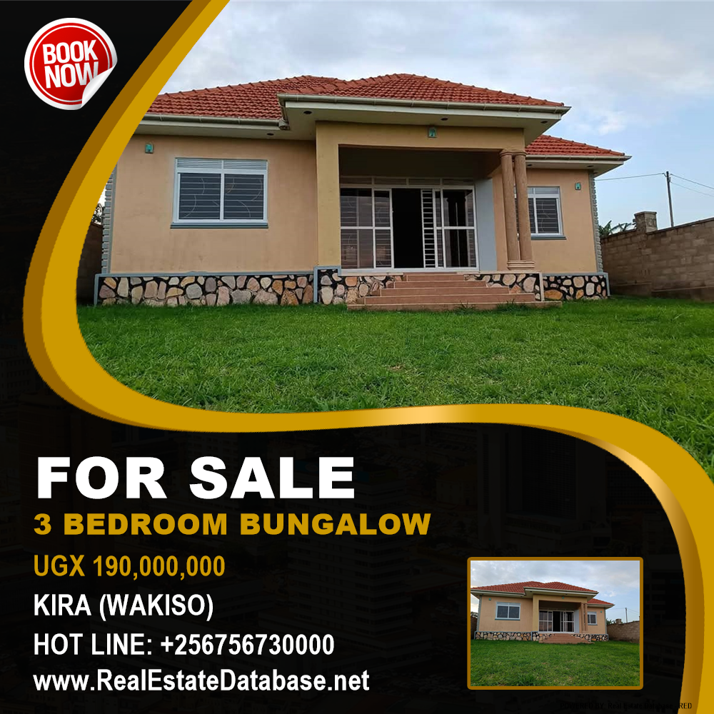 3 bedroom Bungalow  for sale in Kira Wakiso Uganda, code: 218098