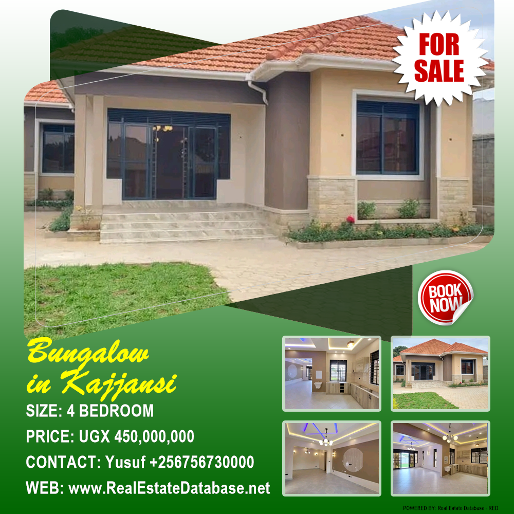 4 bedroom Bungalow  for sale in Kajjansi Wakiso Uganda, code: 218147