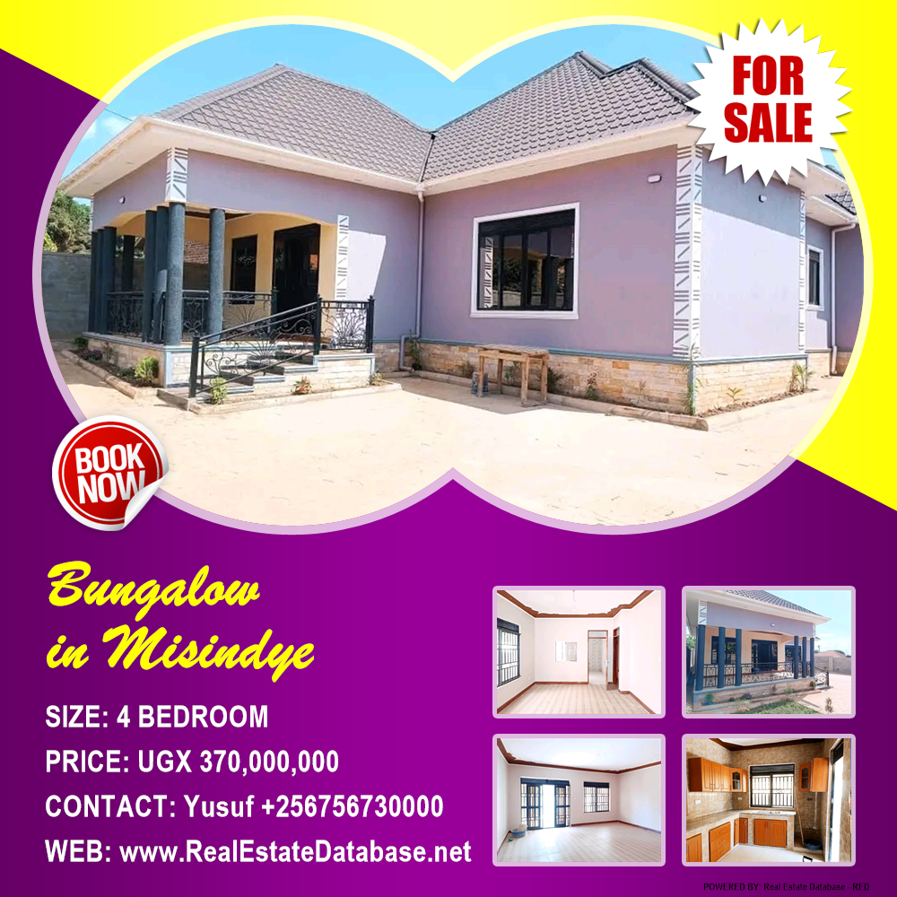 4 bedroom Bungalow  for sale in Misindye Wakiso Uganda, code: 218164