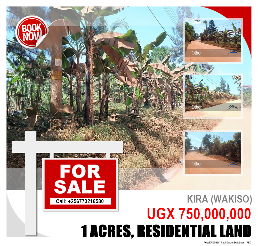 Residential Land  for sale in Kira Wakiso Uganda, code: 218179