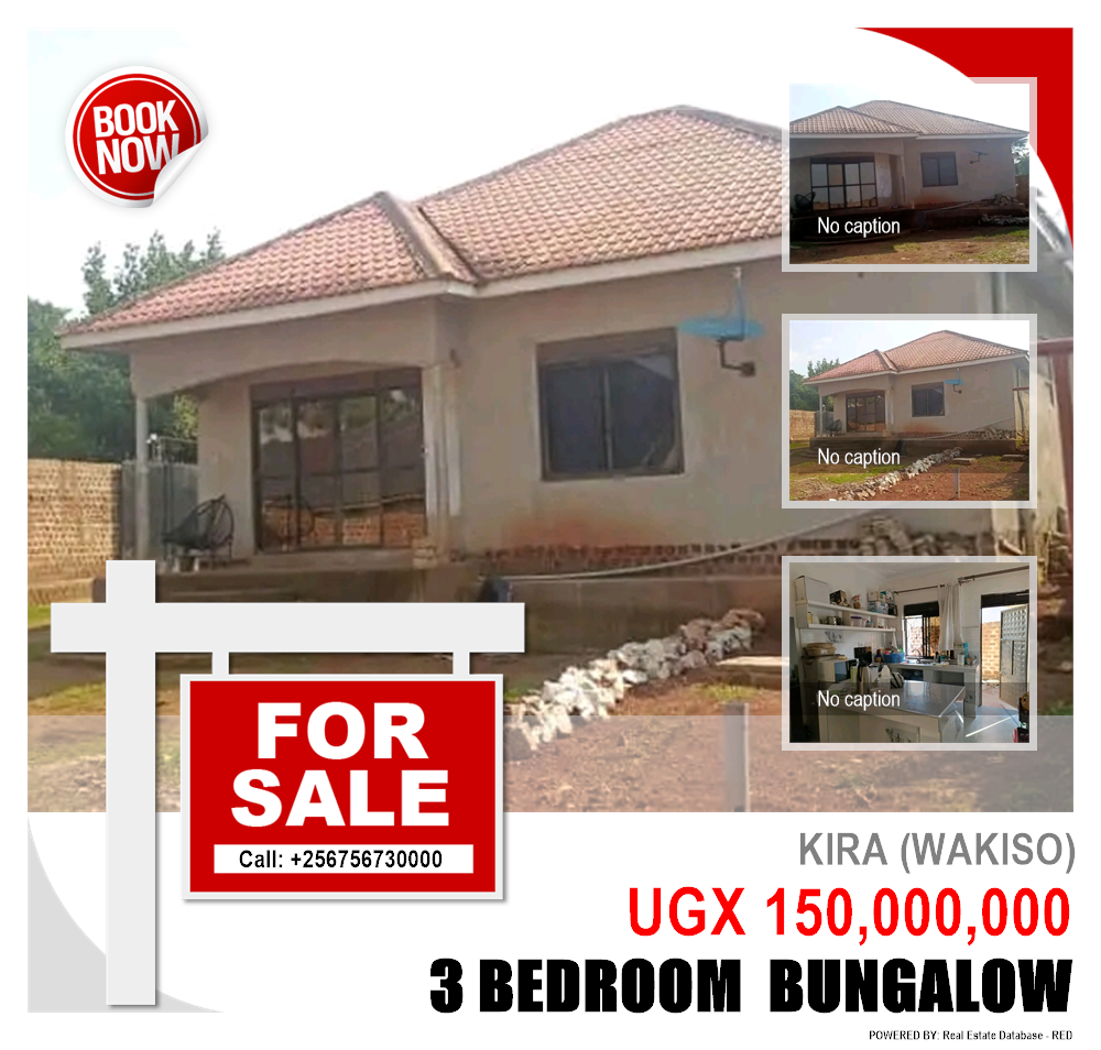 3 bedroom Bungalow  for sale in Kira Wakiso Uganda, code: 218261