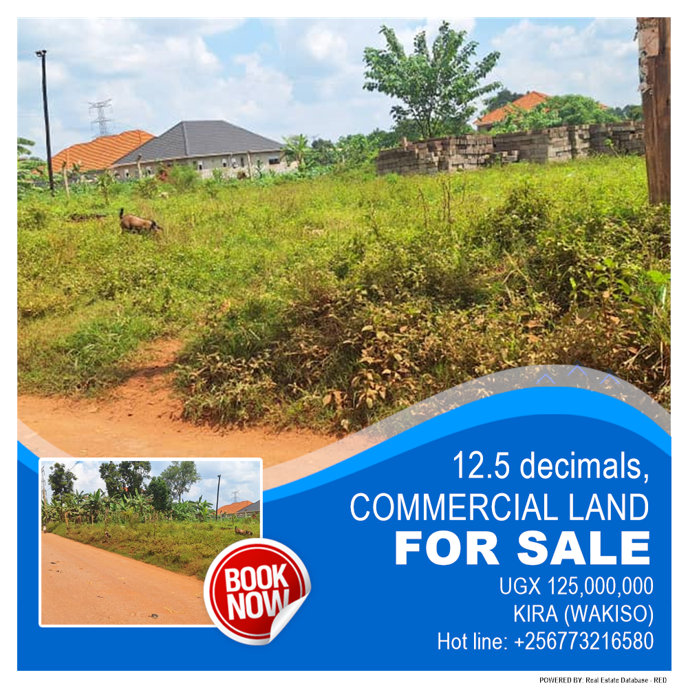 Commercial Land  for sale in Kira Wakiso Uganda, code: 218287