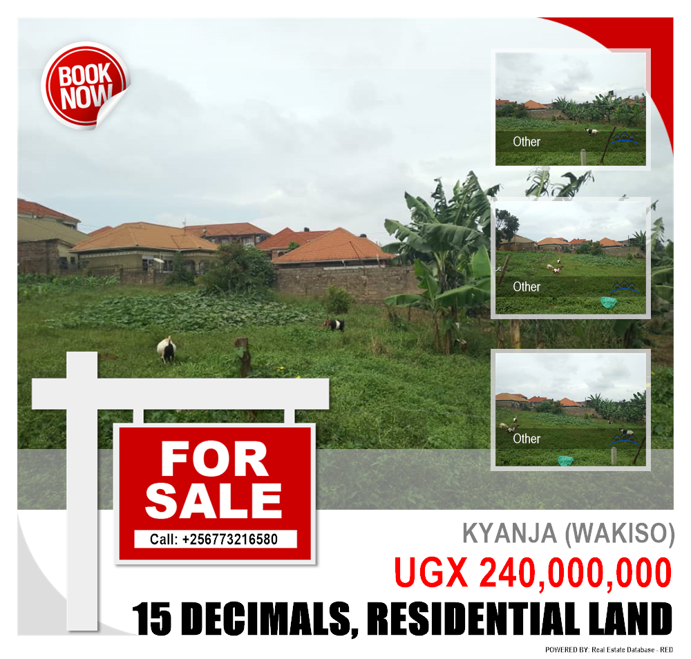 Residential Land  for sale in Kyanja Wakiso Uganda, code: 218312