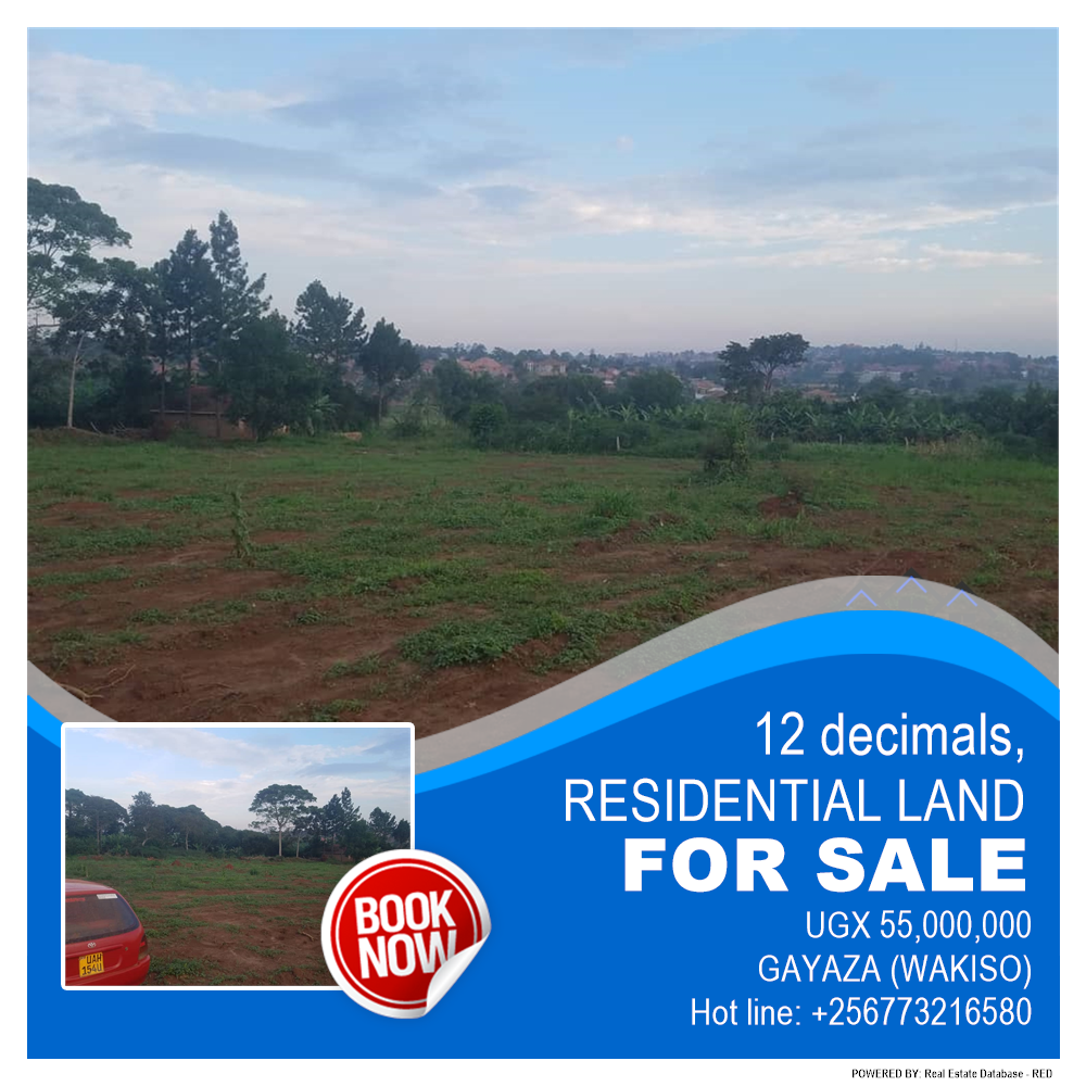 Residential Land  for sale in Gayaza Wakiso Uganda, code: 218324